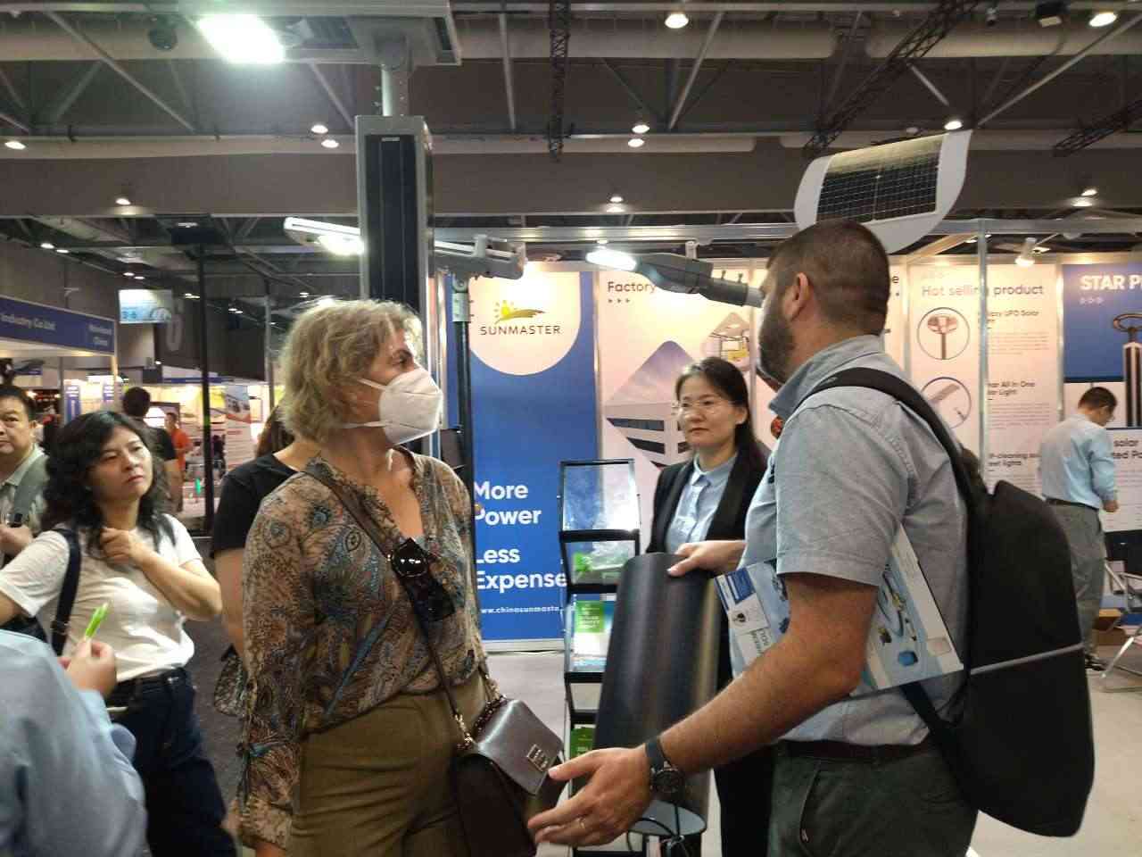 Sunmaster ha fatto un'apparizione straordinaria alla fiera autunnale dell'illuminazione di Hong Kong del 2023