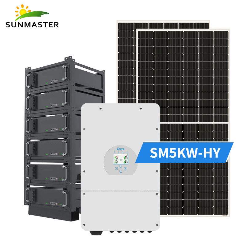 Sistema solare ibrido da 5KW