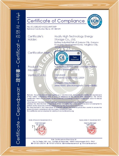 Certificazione 14