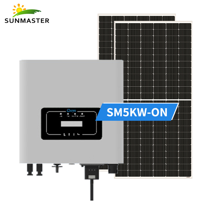 Sistema solare da 5KW sulla griglia