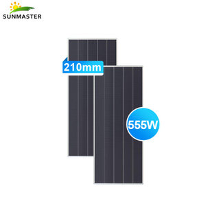 SM-SPDG-530~555M12 Modulo fotovoltaico a doppio vetro scandole