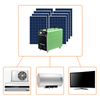 Installazione semplice Sistema di energia solare portatile off-grid da 1000 Watt