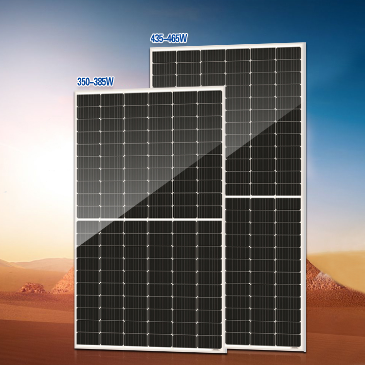 Modulo fotovoltaico a cella semitagliata da 166 mm