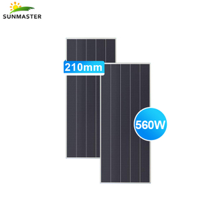 SM-SPSG-535~560M12 Modulo fotovoltaico in vetro singolo scandole